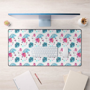 Motif triangle feuille tropicale