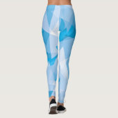 Motif triangle géométrique Abstrait | Legging (Dos)