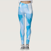 Motif triangle géométrique Abstrait | Legging (Devant)