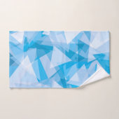 Motif triangle géométrique Abstrait | Lot de servi (Serviette à main)