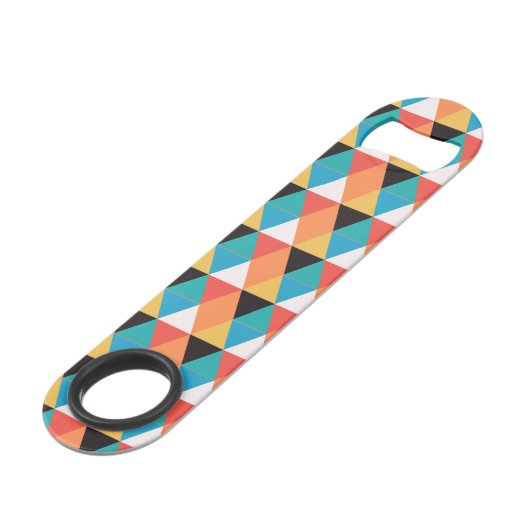 Motif triangle multicolore (Devant angulaire)