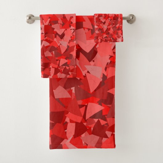 Motif Triangle Rouge (En situation)