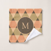 Motif triangles (Gant de toilette)