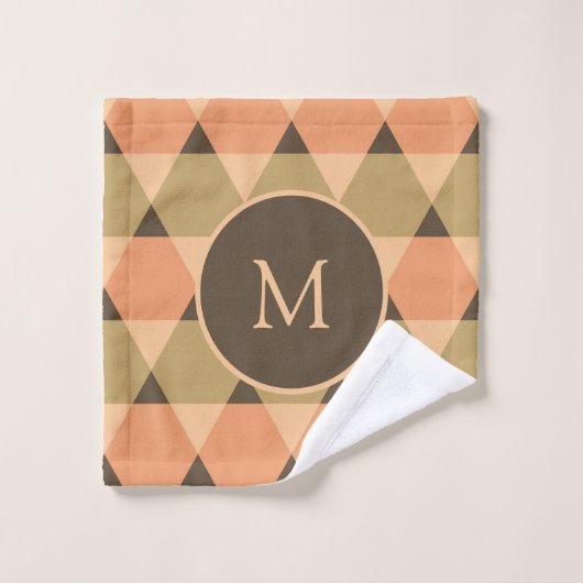 Motif triangles (Gant de toilette)