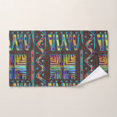 Motif tribal africain Abstrait (Serviette à main)