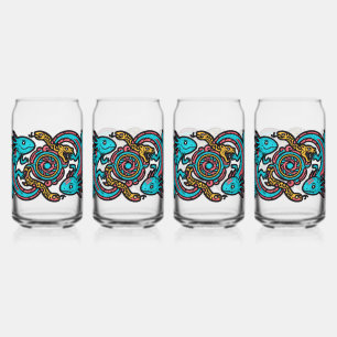 Motif tribal aztèque axolotl Xolotl mythologie boh