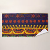 Motif tribal, polyvalent pour diverses utilisation (Serviette de bain)
