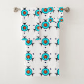 Motif Tribal Turquoise (En situation)