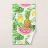 Motif tropical (Serviette à main)