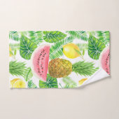 Motif tropical (Serviette à main)