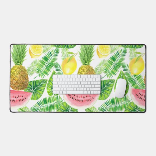 Motif tropical (Clavier et souris)