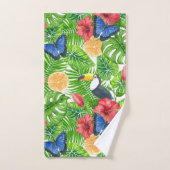 Motif tropical (Serviette à main)