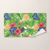 Motif tropical (Serviette à main)