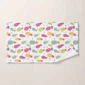 Motif tropical à l'ananas (Serviette à main)