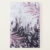 Motif tropical bleu clair (Dos)
