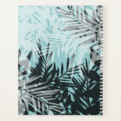 Motif tropical bleu clair (Dos)