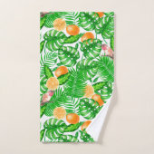 Motif tropical, colibris II (Serviette à main)
