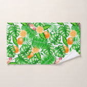 Motif tropical, colibris II (Serviette à main)