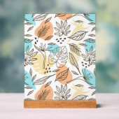 Motif tropical d'été dessiné à la main (Neutre)