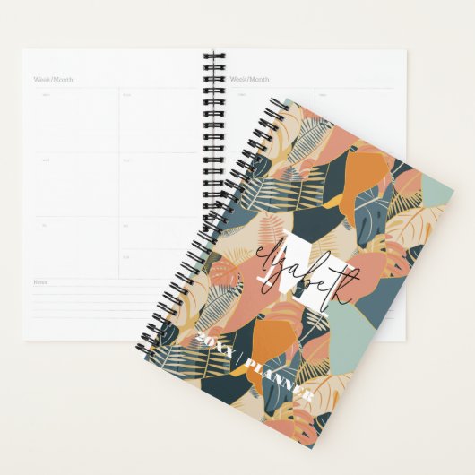 Motif tropical monographique (Devant avec enveloppe)