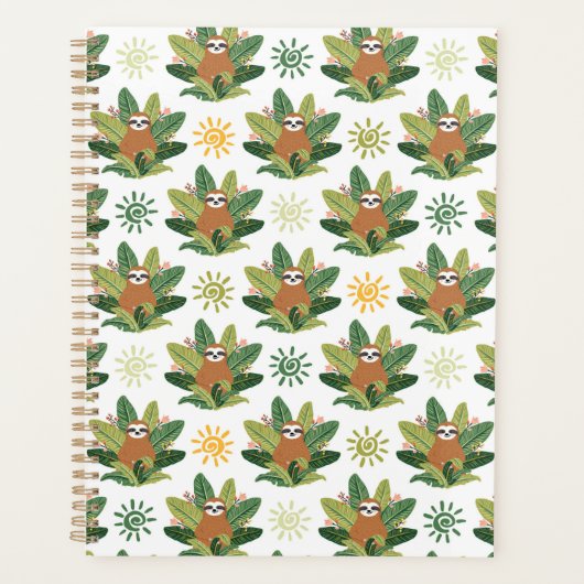 Motif Tropical Sloth (Devant)