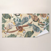 Motif tropicale sans couture. Imprimer avec des oi (Serviette de bain)