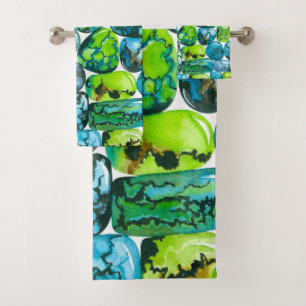 Motif turquoise