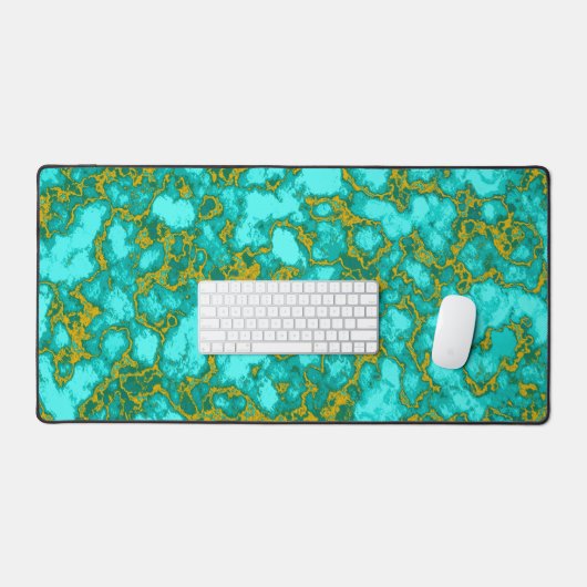 Motif turquoise (Clavier et souris)