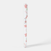 Motif typographique Fleurs roses esthétiques Allon (Côté droit)