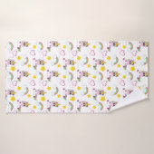 Motif Unicorn (Serviette de bain)