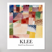 Motif van Hammamet door Paul Klee Poster (Voorkant)