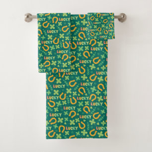 Motif vert CHANCEUX irlandais