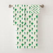 Motif vert clair de cactus (En situation)