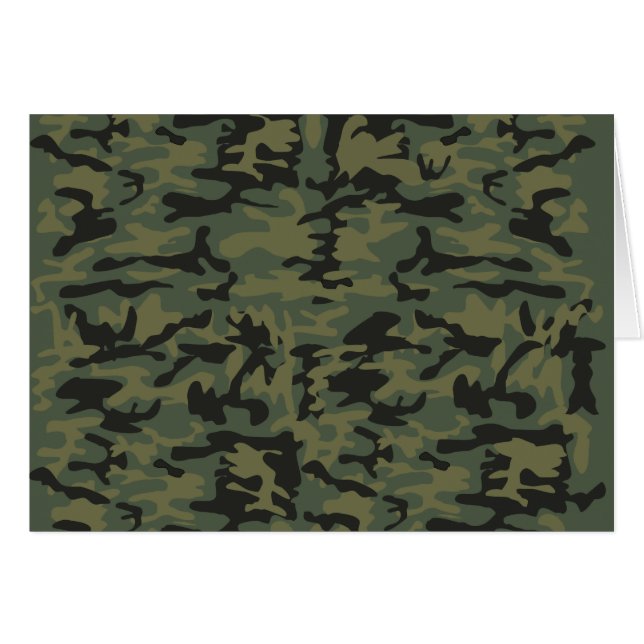 Motif vert de camo (Devant horizontal)