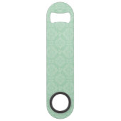 Motif vert de damassé (Dos)