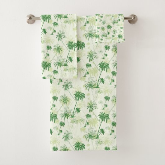 Motif vert de palmier (En situation)