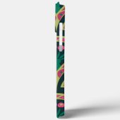 motif vert en forme de coque (Verso / Gauche)