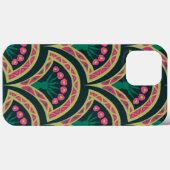 motif vert en forme de coque (Verso (horizontal))