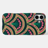 motif vert en forme de coque (Verso (horizontal))