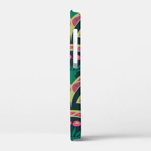 motif vert en forme de coque (Verso / Gauche)