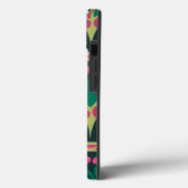 motif vert en forme de coque (Verso / Gauche)
