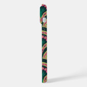 motif vert en forme de coquillage (Côté gauche)