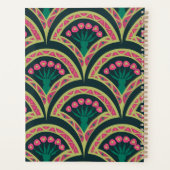 motif vert en forme de coquille (Dos)