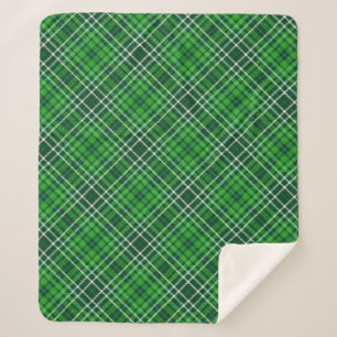 Motif vert-foncé et de Forest Green de plaid