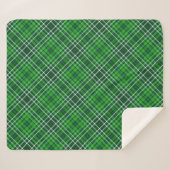 Motif vert-foncé et de Forest Green de plaid (Devant (Horizontal))