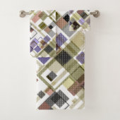 Motif vert pâle en tartan sans à damiers (En situation)