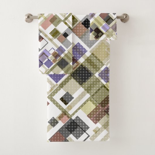 Motif vert pâle en tartan sans à damiers (En situation)