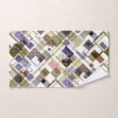 Motif vert pâle en tartan sans à damiers (Serviette à main)