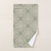 Motif vert Sage (Serviette à main)