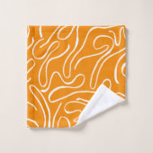 Motif Vibre Abstraite (Gant de toilette)